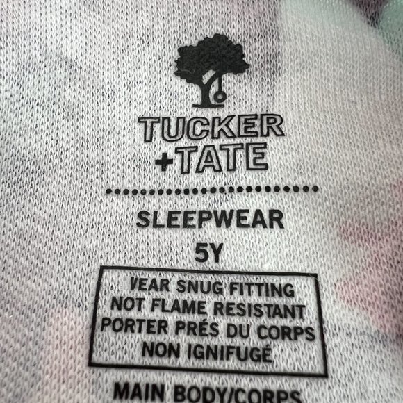 Tucker + Tate Kid's Sleepwear 2Piece Llamas Christmas Pajama Sets Navy 5Y NWT - Picture 6 of 6